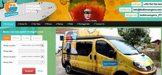 StartUp Indiecampers aus Portugal: "20 Meter vom Meeresufer entfernt aufwachen" 1 indiecampers