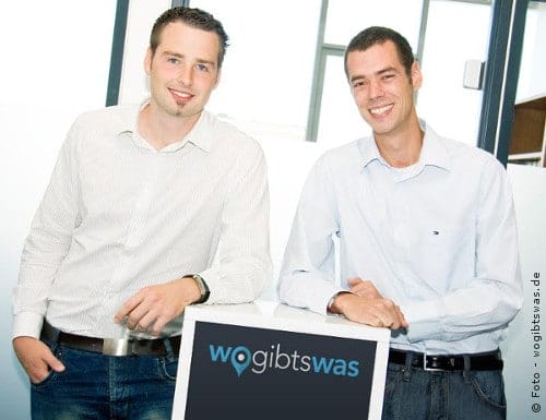 wogibtswas.de will Einzelhändlern wieder mehr Kunden in die Läden bringen 1 Die beiden Gründer von wogibtswas.de