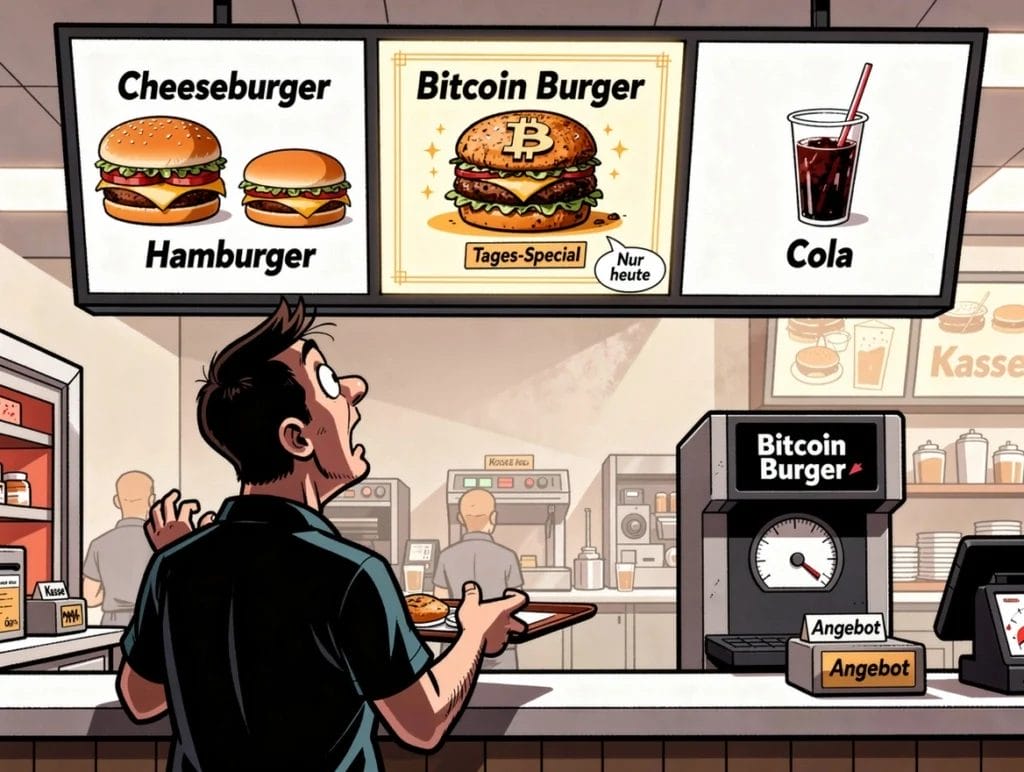 Home 2 Solopreneur nutzt Newsjacking und den Bitcoin Burger Effekt für virales Marketing.